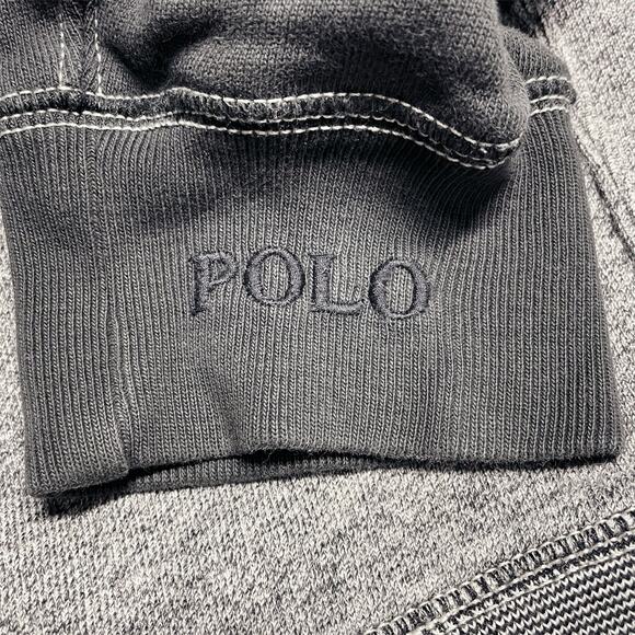 POLO RALPH LAUREN Vintage Two-Tone Embroidered Logo Crewneck Sweatshirt Size S - Picture 2 of 5